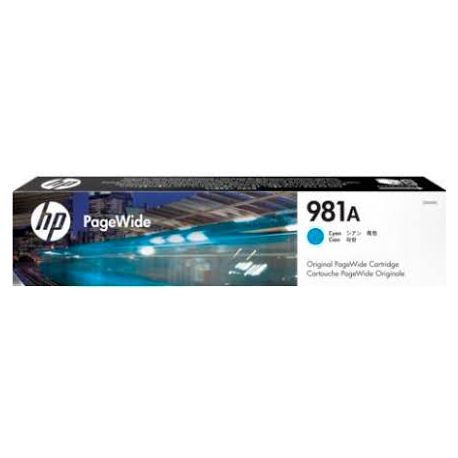 Cartouche Hp N°981A Cyan 6000 Pages