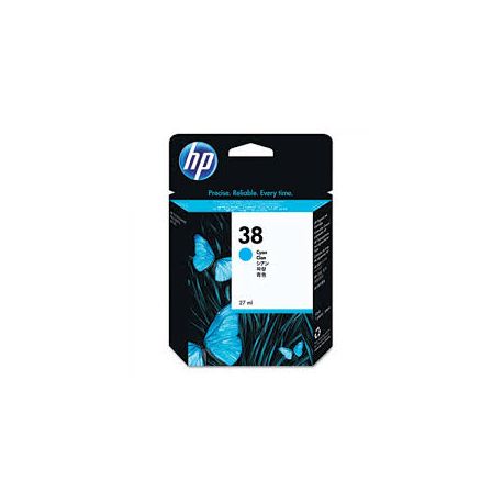 Cartouche Hp N°38 Cyan 850 Pages Cartouche Hp N°38 Cyan 850 Pages