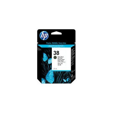 Cartouche Hp N°38 Noire Mate 850 Pages Cartouche Hp N°38 Noire Mate 850 Pages