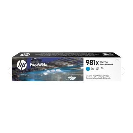 Cartouche Hp N°981X Cyan 10000 Pages Cartouche Hp N°981X Cyan 10000 Pages