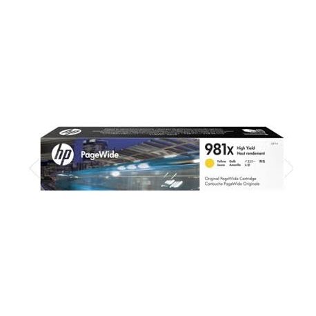 Cartouche Hp N°981X Jaune 10000 Pages