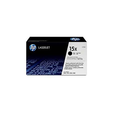 Toner Hp N°15X Noir 3500 Pages Toner Hp N°15X Noir 3500 Pages