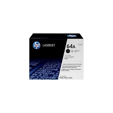 Toner Hp N°64A Noir 10000 Pages Toner Hp N°64A Noir 10000 Pages