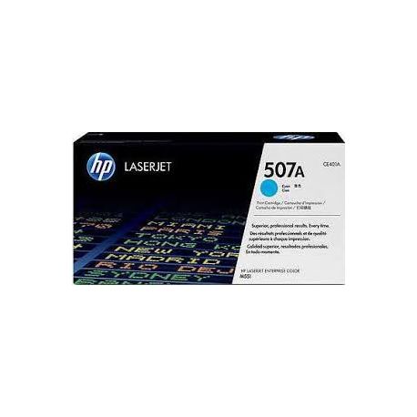 Toner Hp N°507A Cyan 6000 Pages Toner Hp N°507A Cyan 6000 Pages
