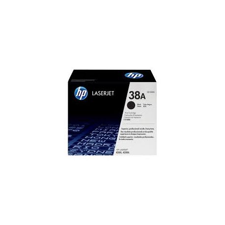 Toner Hp N°38A Noir 12000 Pages Toner Hp N°38A Noir 12000 Pages