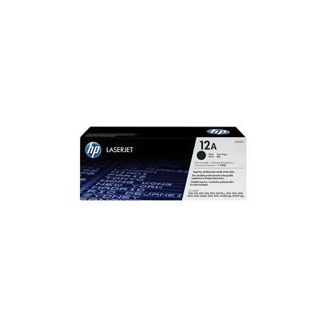 Toner Hp N°12A Noir 2000 Pages Toner Hp N°12A Noir 2000 Pages