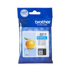 Cartouche Brother LC-3211 Cyan 200 Pages