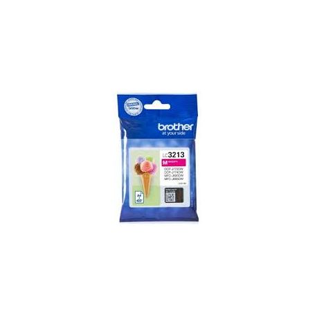 Cartouche Brother LC-3213 Magenta 400 Pages Cartouche Brother LC-3213 Magenta 400 Pages
