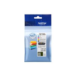 Cartouche Brother LC-3219 XL - Pack de 4 - Noire et Couleurs 3000 Pages