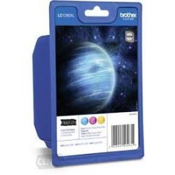 Cartouche Brother LC-1280 XL - Pack de 3 - Couleurs 1200 Pages