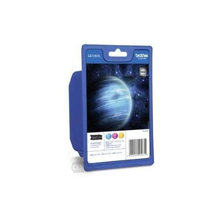 Cartouche Brother LC-1280 XL Couleurs 1200 Pages Cartouche Brother LC-1280 XL Couleurs 1200 Pages