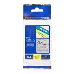 Ruban Brother TZE-M951 Noir / Argent 24mm x 8m