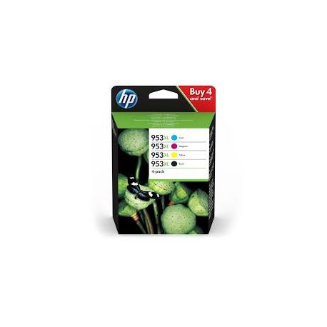 Cartouche Hp N°953 XL Noire et Couleurs 1600 Pages Cartouche Hp N°953 XL Noire et Couleurs 1600 Pages