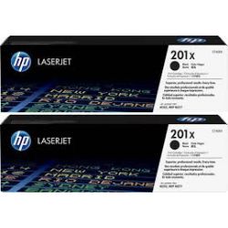 Toner Hp N°201X - Pack de 2 - Noir 2800 Pages