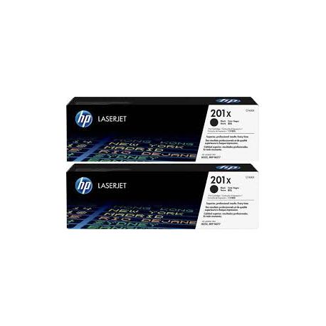 Toner Hp N°201X X2 Noir 2800 Pages Toner Hp N°201X X2 Noir 2800 Pages