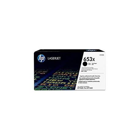 Toner Hp N&deg;653X Noir 21000 Pages