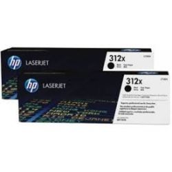 Toner Hp N°312X - Pack de 2 - Noir 4400 Pages