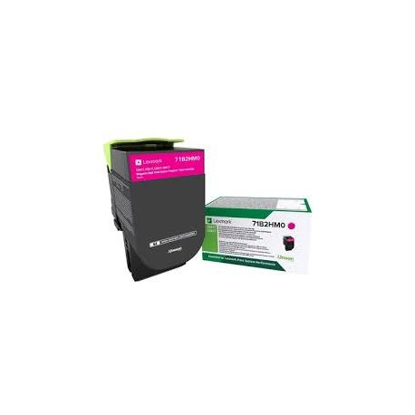 Toner Lexmark 71B2HM0 Magenta 3500 Pages Toner Lexmark 71B2HM0 Magenta 3500 Pages
