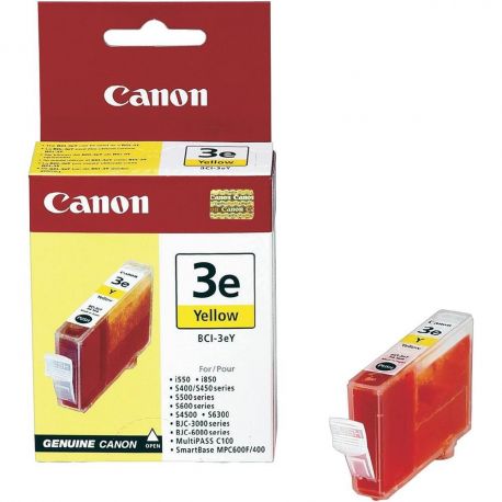 Cartouche Canon BCI-3E Jaune 390 Pages Cartouche Canon BCI-3E Jaune 390 Pages