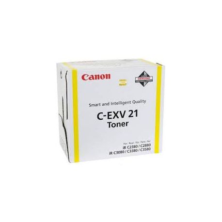 Toner Canon C-EXV21 Jaune 14000 Pages Toner Canon C-EXV21 Jaune 14000 Pages