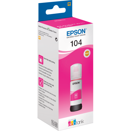 Cartouche Epson N°104 Magenta 7500 Pages