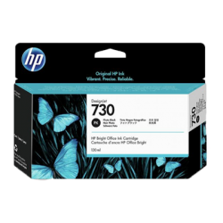 Cartouche Hp N° 730 Noire Photo 300 ML