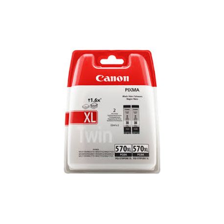 Cartouche Canon PGI-570 XL X2 Noire 500 Pages Cartouche Canon PGI-570 XL X2 Noire 500 Pages