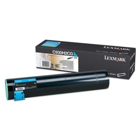 Toner Lexmark C930H2CG Cyan 38000 Pages