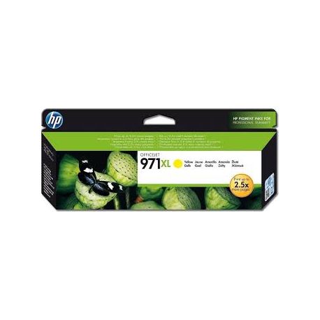 Cartouche Hp N°971 XL Jaune 6600 Pages Cartouche Hp N°971 XL Jaune 6600 Pages