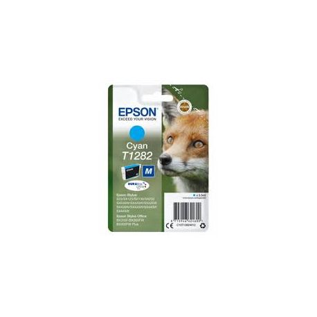 Cartouche Epson T1282 Cyan 175 Pages Cartouche Epson T1282 Cyan 175 Pages