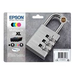 Cartouche Epson 35 XL - Pack de 4 - Noire et Couleurs 20ML