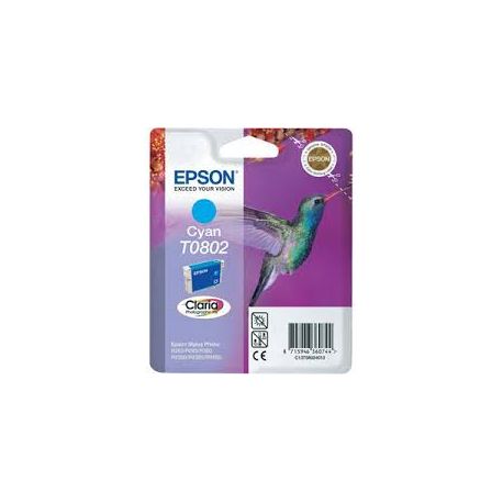 Cartouche Epson T0802 Cyan 435 Pages