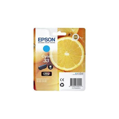 Cartouche Epson 33 Cyan 300 Pages