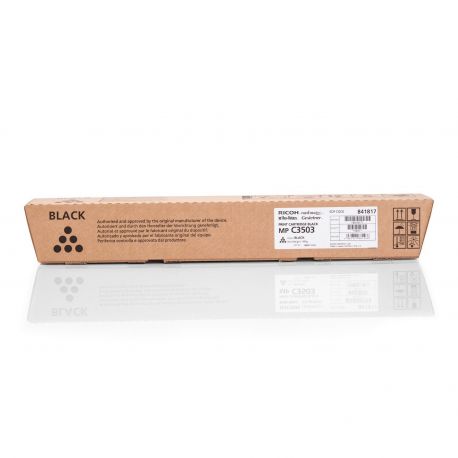 Toner Ricoh 841817 Pour MP C3503 Noir 29500 Pages Toner Ricoh 841817 Pour MP C3503 Noir 29500 Pages