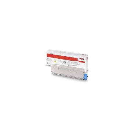 Toner Oki MC873 Jaune 10000 Pages Toner Oki MC873 Jaune 10000 Pages