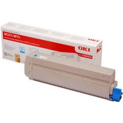 Toner Oki MC873 Cyan 10000 Pages