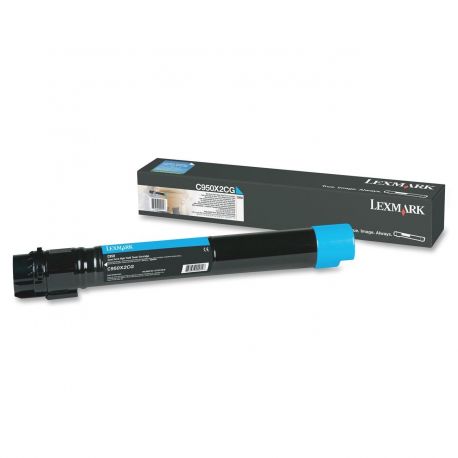 Toner Lexmark C950X2CG Cyan 24000 Pages