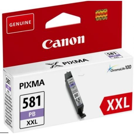 Cartouche Canon CLI-581 XXL Bleue Photo 9140 Pages Cartouche Canon CLI-581 XXL Bleue Photo 9140 Pages