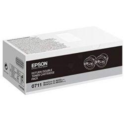 Toner Epson C13S050711 Pour AL-M200 - Pack de 2 - Noir 2500 Pages
