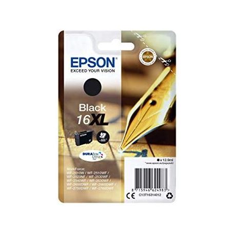 Cartouche Epson 16 XL Noire 500 Pages