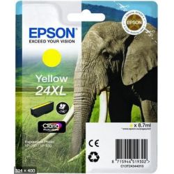 Cartouche Epson 24 XL Jaune 9ML