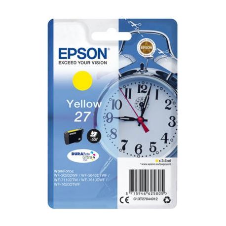 Cartouche Epson 27 Jaune 300 Pages