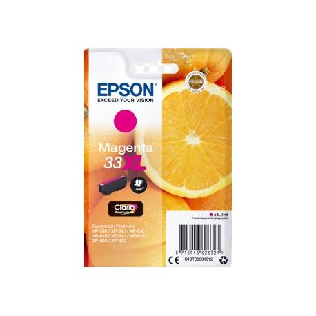 Cartouche Epson 33 XL Magenta 650 Pages