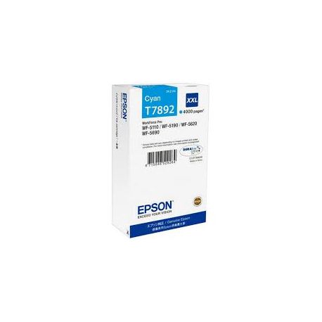 Cartouche Epson T7892 XXL Cyan 34ML