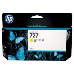 Cartouche Hp N°727 Jaune 130ML
