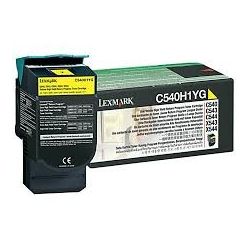 Toner Lexmark C540H1YG Jaune 2000 Pages