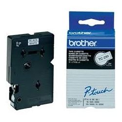Ruban Brother TC-291 Noir/Blanc 9MM X 7M