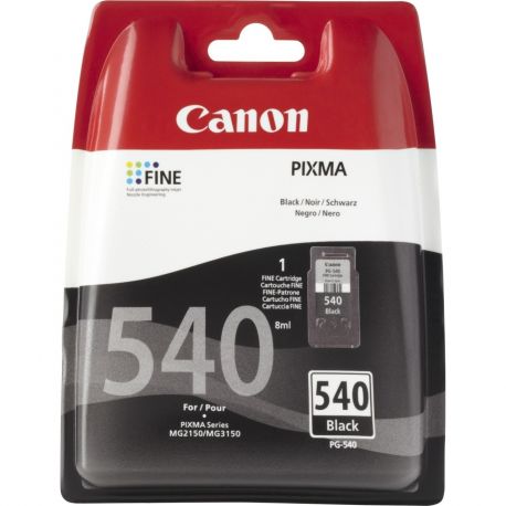 Cartouche Canon PG-540 Noire 8ML Cartouche Canon PG-540 Noire 8ML