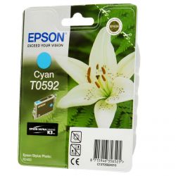 Cartouche Epson T0592 Stylus R2400 Cyan 640 Pages