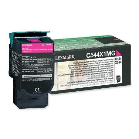 Toner Lexmark C544X1MG Magenta 4000 Pages Toner Lexmark C544X1MG Magenta 4000 Pages